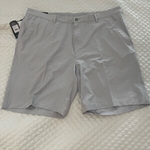 Greg Norman Men's Gray Golf Performance Shorts NWT
